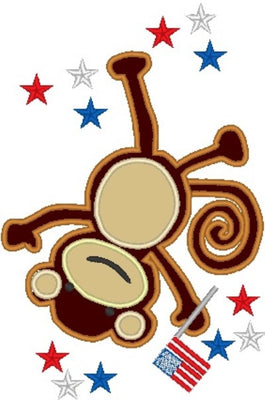 4th of July Monkey