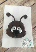 Ant Head Applique Embroidery Design Insect bug