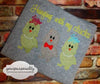 Easter Chick Trio Sketchy Machine Embroidery design