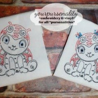 Quick Stitch Ladybug Insect Bug Machine Embroidery Design COLORWORK