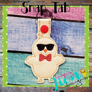 ITH Chick Snap Tab & Charm Set