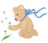 Bubbin Bear Set  Machine Embroidery