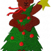Christmas Bubbin Bear Set Machine Embroidery