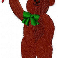 Christmas Bubbin Bear Set Machine Embroidery