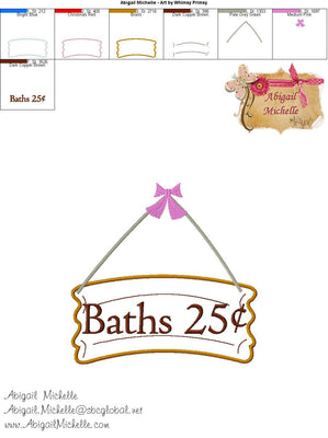 Baths Applique
