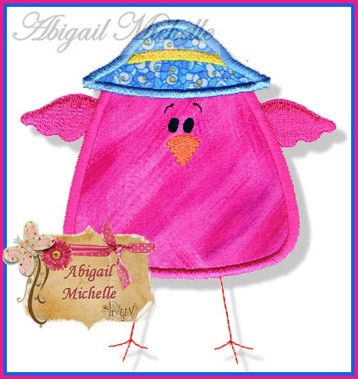 Baby Bird Machine Embroidery