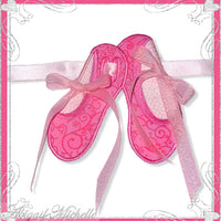Ballerina Slippers Banner Add On - 3 Sizes