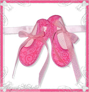 Ballerina Slippers Banner Add On - 3 Sizes