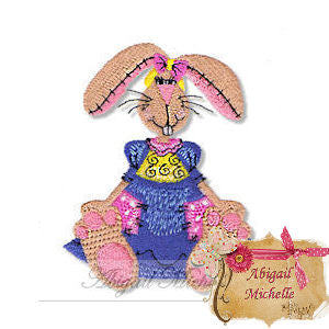 Betsy Bunny - 2 Sizes, Machine Embroidery