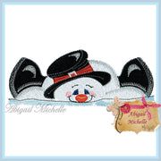 Clumsy Snowman - 3 Sizes - Machine Embroidery
