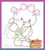 Easter Bears Colorwork Set - 3 Sizes, Machine Embroidery