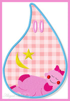 Sleeping Baby Drop Banner Add On - 3 Sizes