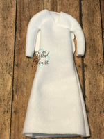 ITH Elf Angel with Wings Costume Dress machine embroidery design