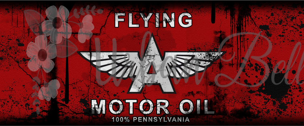 Car Flying A Oil Can Sublimation png file