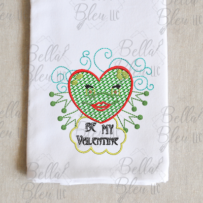 Frog Heart Valentine Design