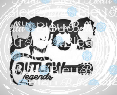 Outlaw Sublimation png file Legends Country
