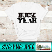 Buck Yeah Deer svg png jpg file