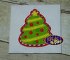 Christmas Tree Cookie Machine Applique Embroidery Design