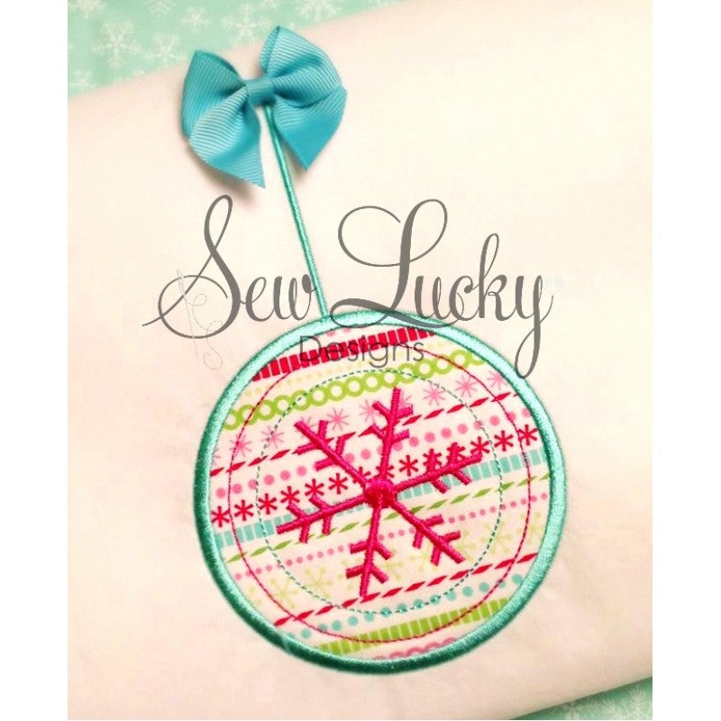 Snowflake Christmas Ornament