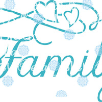 Family Wording Words Saying SVG Cuttable File Vinyl files