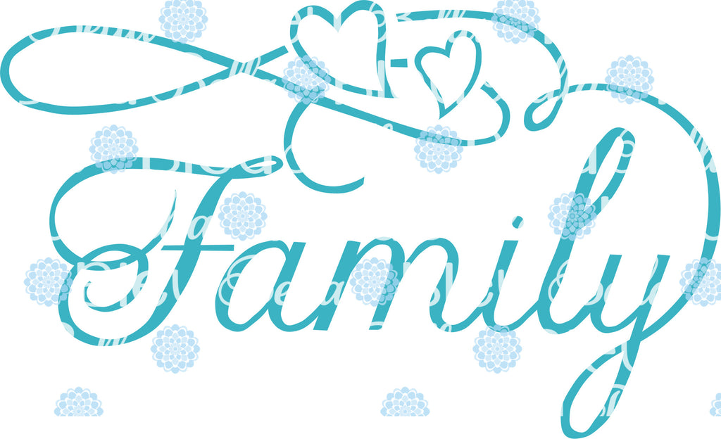 Family Wording Words Saying SVG Cuttable File Vinyl files