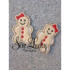 ITH Gingerbread Man and Girl Felties