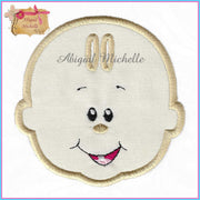 Baby Face Banner Add On for Machine Embroidery