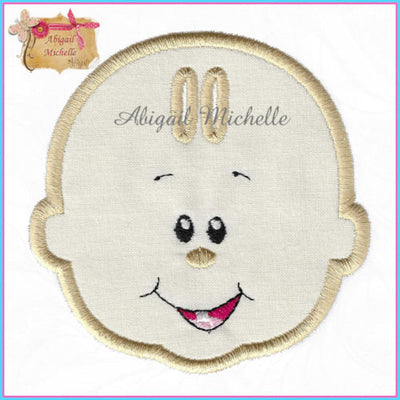 Baby Face Banner Add On for Machine Embroidery