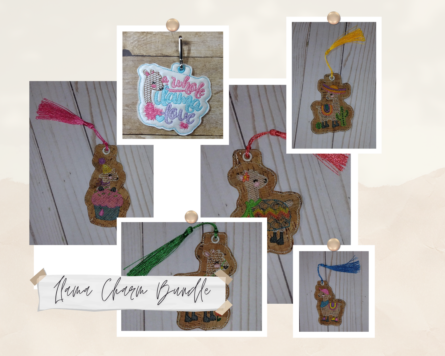 Sassy Llama Charm Bundle