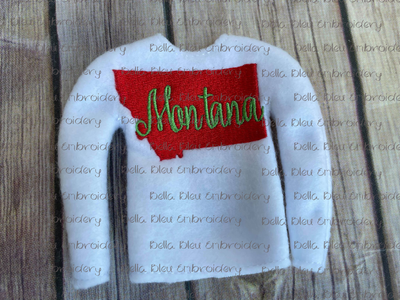 ITH Elf Montana State Home Shirt Sweater