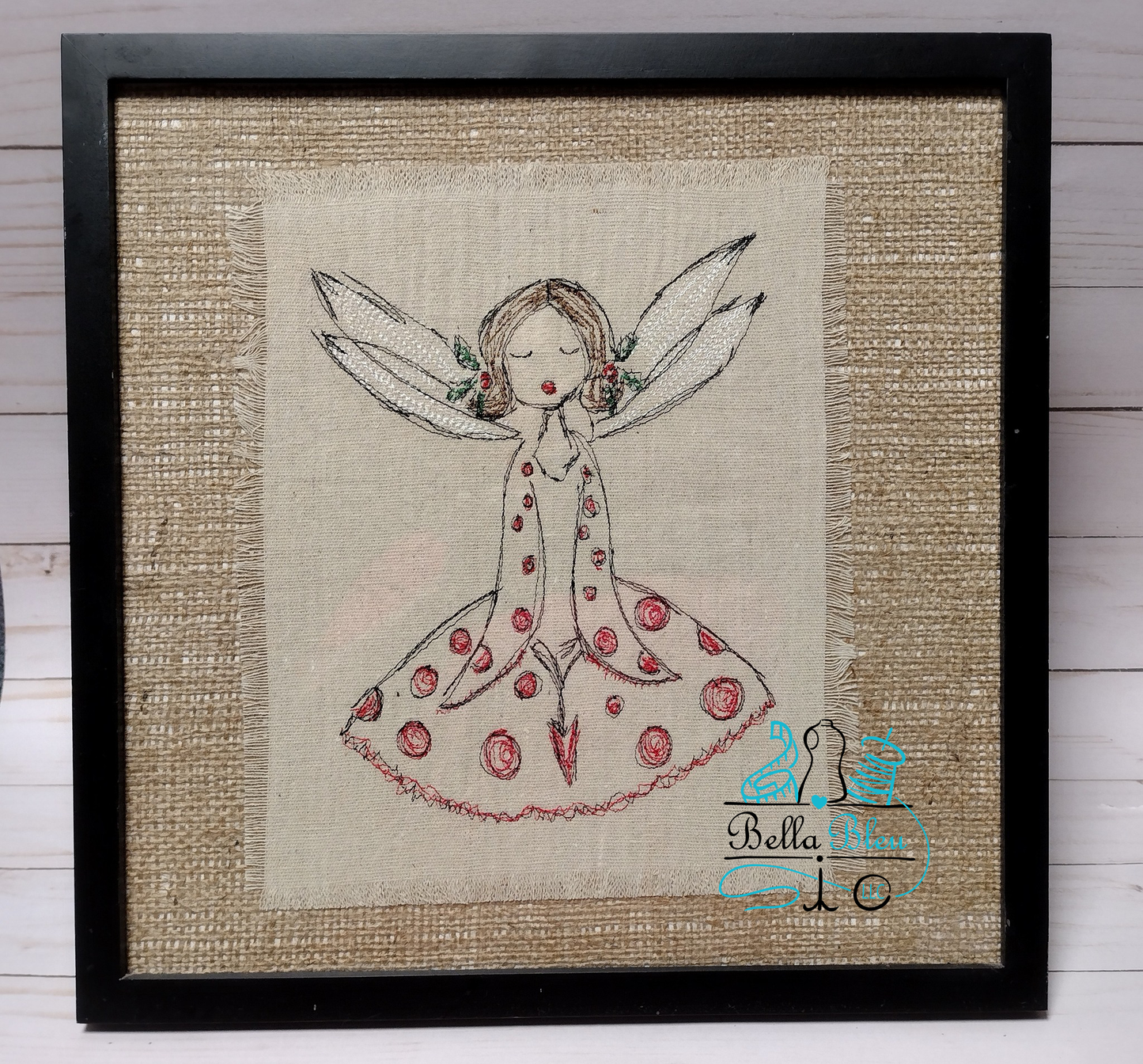 Noel the Christmas Fairy Angel Scribble Sketchy