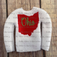 ITH Elf Ohio State Home Shirt Sweater