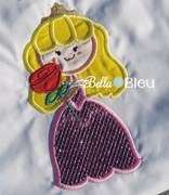 Inspired Aurora Sleeping Beauty Princess Machine Applique Embroidery Design