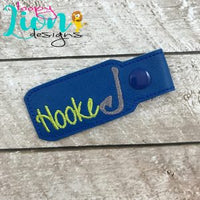 Hooked Fishing Snap Key Fob