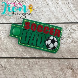 Soccer Dad Snap Key Fob