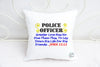 Police Officers Prayer John 15:13 Machine Embroidery Saying