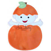 Pumpkin Baby Applique