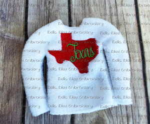 ITH Elf Texas State Home Shirt Sweater