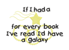 Book Star Galaxy Saying Reading Pillow