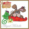 Country Carrot Bunny for Machine Embroidery