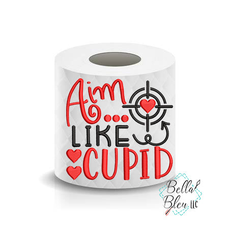 Aim Like Cupid Valentines Day Toilet Paper Funny Saying sketchy