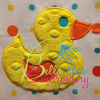 Bathtub Rubber Duckie Applique
