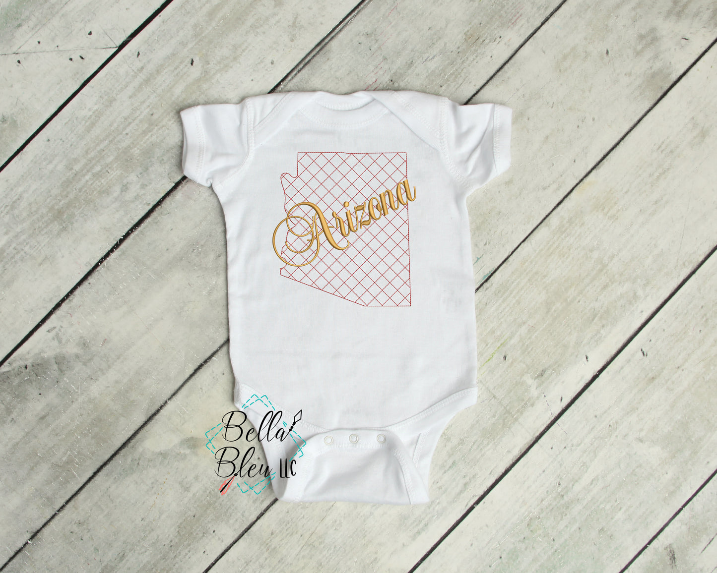 Motif Arizona State  Embroidery Design