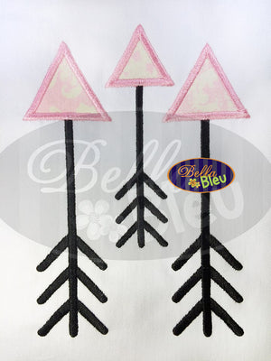 Applique Tribal Arrow Arrows Applique Embroidery Design