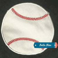 Baseball Softball ball Applique Embroidery Design Monogram