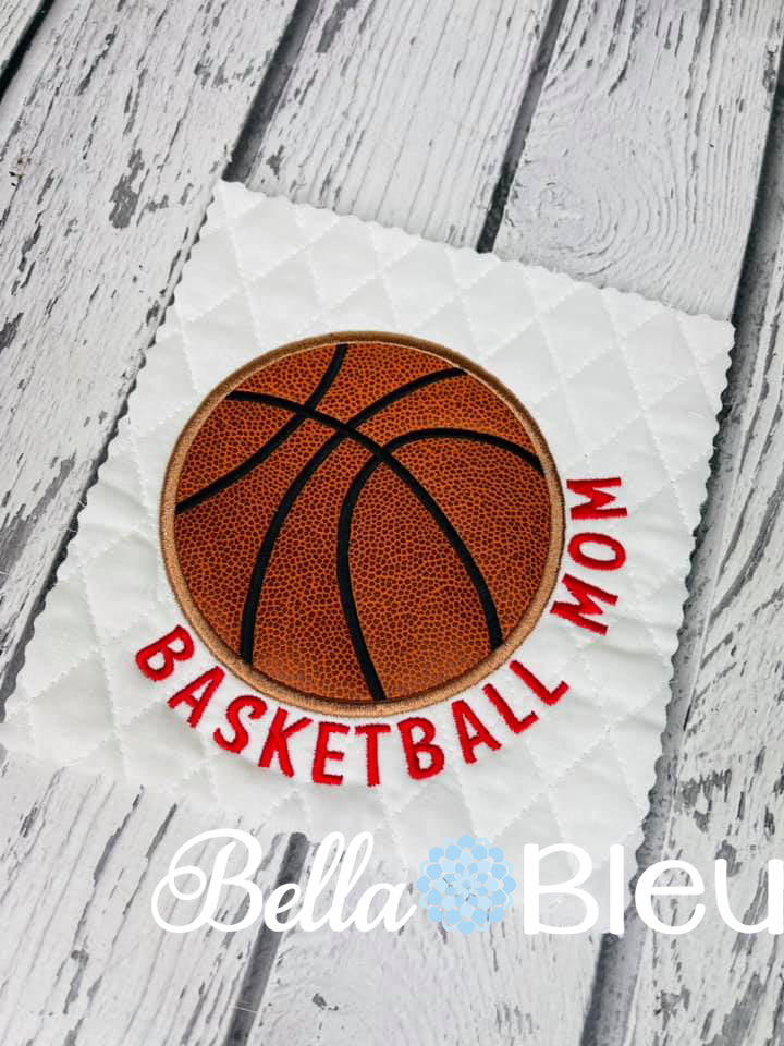 Basketball Mom Applique