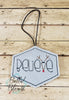 ITH Believe Christmas Ornament