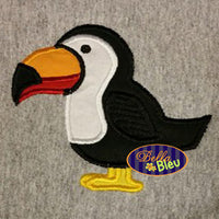 Tropical Toucan Bird Machine Applique Embroidery Design