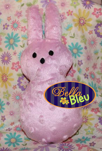 In the Hoop Easter Bunny Stuffie Embroidery Applique