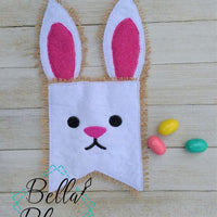 ITH Easter Bunny Face Banner Bunting